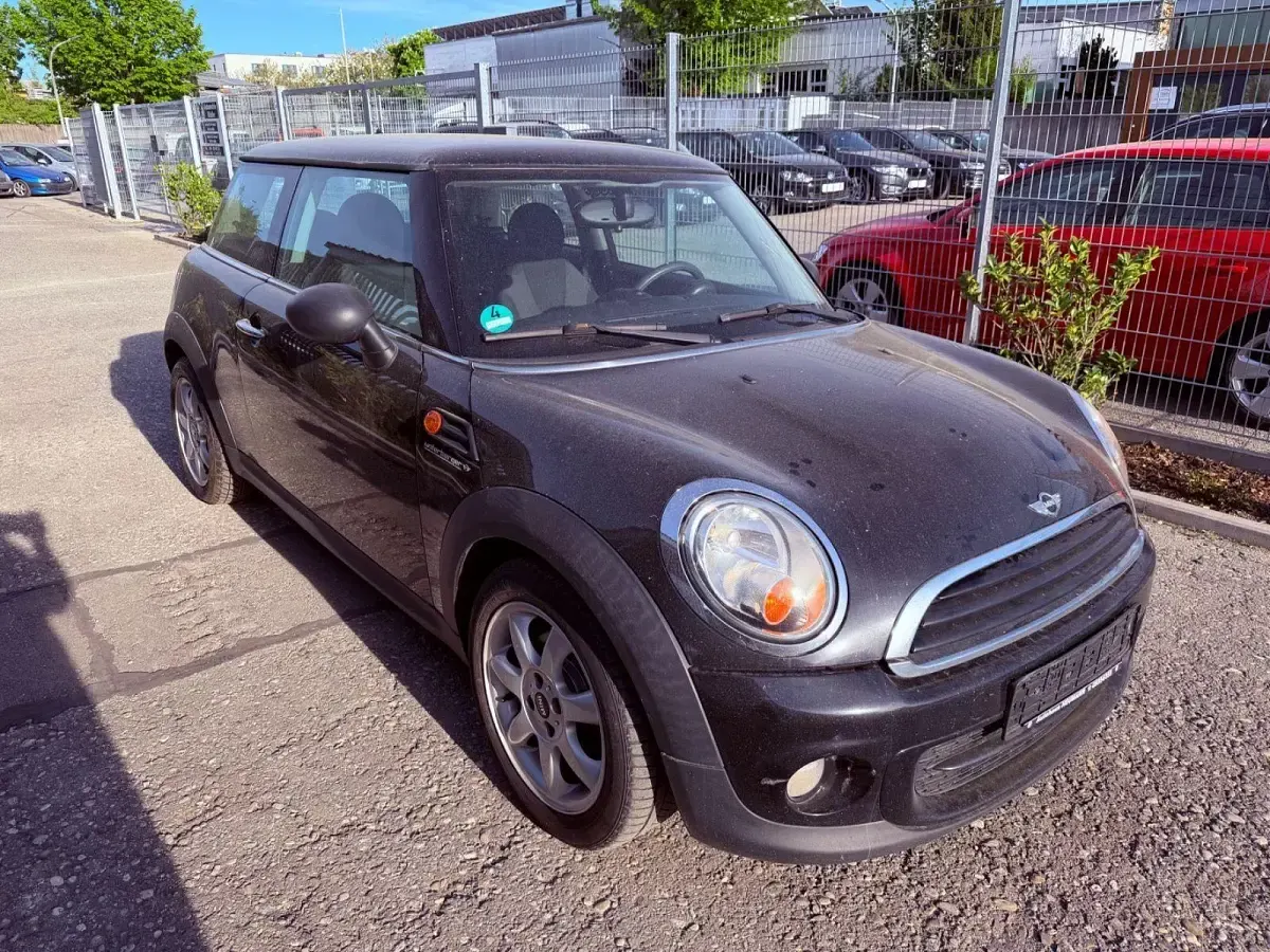 Gebraucht Mini One D 90 PS (66 kW) 2011 Schwarz Kleinwagen