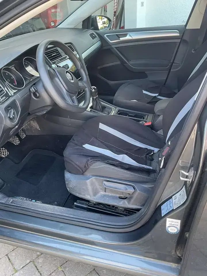 Gebraucht VW Golf VII Trendline 116 PS (85 kW) 2019 Grau Kombi