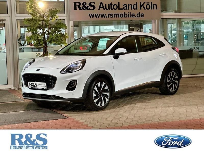 Weiss Gebraucht 2022 Ford Puma Titanium SUV | 16.900 € (Guter Preis) - Bild 1/4