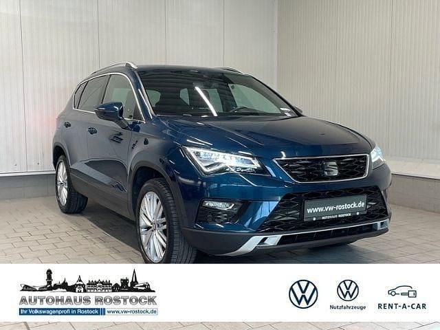 Lava blau (metallic) Gebraucht 2018 Seat Ateca XCELLENCE SUV | 18.990 € (Guter Preis) - Bild 1/4