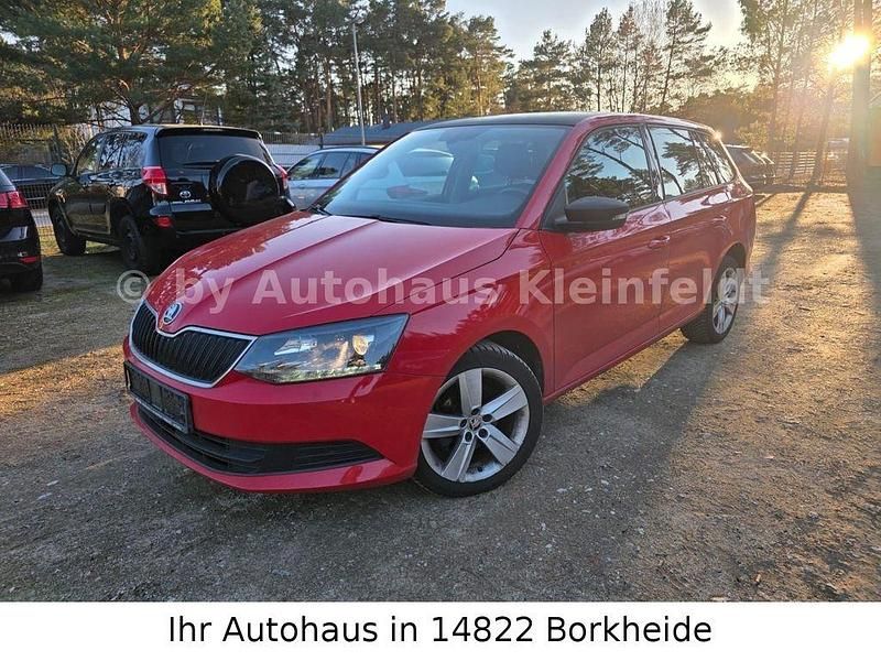 Gebraucht Skoda Fabia Ambition 90 PS (66 kW) 2015 Rot Kombi