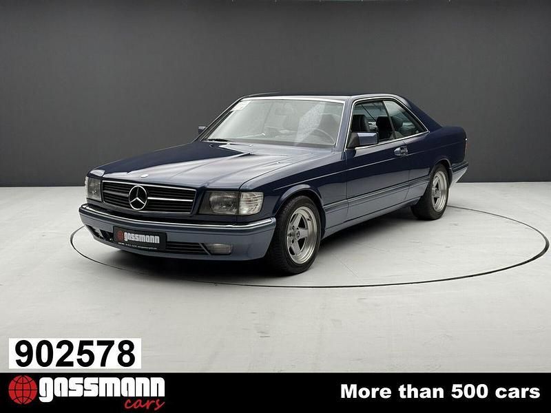 Blau Gebraucht 1989 Mercedes 420 Coupé | 19.900 € - Bild 1/4