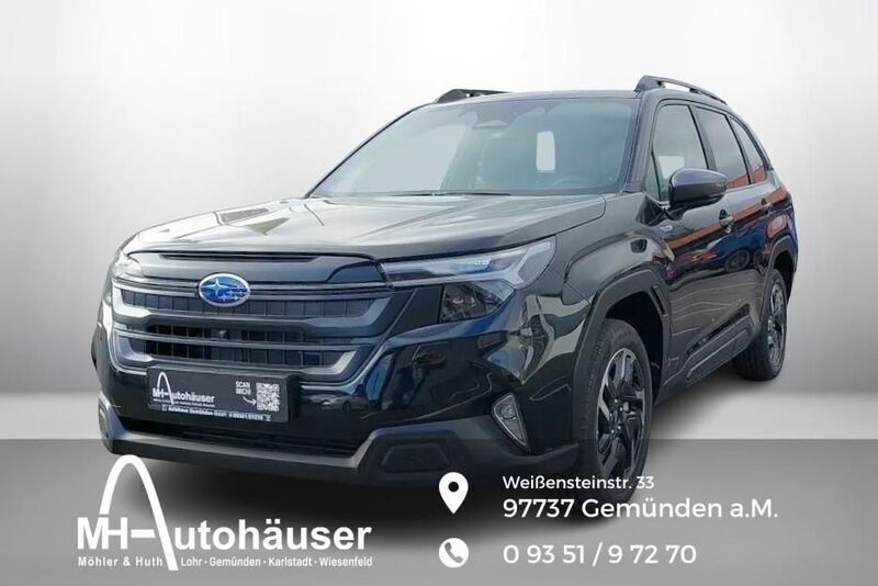 Neu Subaru Forester Exclusive+ 136 PS (100 kW) 2025 Crystal black SUV
