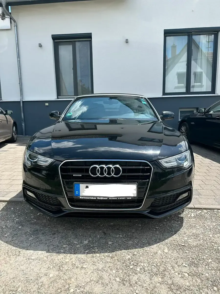 Gebraucht Audi A5 Cabriolet S-Line 249 PS (183 kW) 2015 Schwarz Cabrio