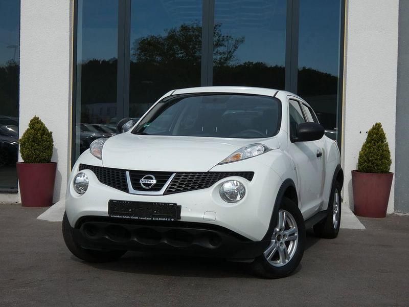 Weiß Gebraucht 2012 Nissan Juke Visia SUV | 4.950 € (Guter Preis) - Bild 1/4