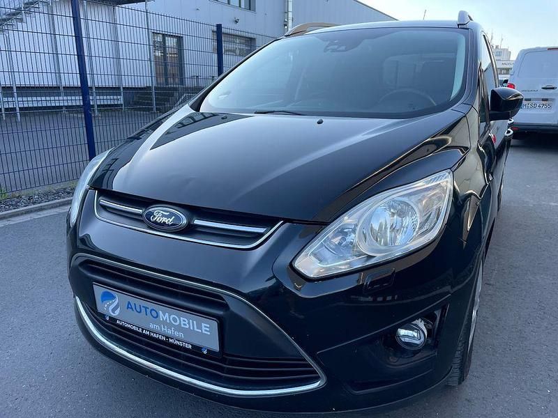 Gebraucht Ford Grand C-Max Trend 95 PS (69 kW) 2013 Schwarz Van / Kleinbus