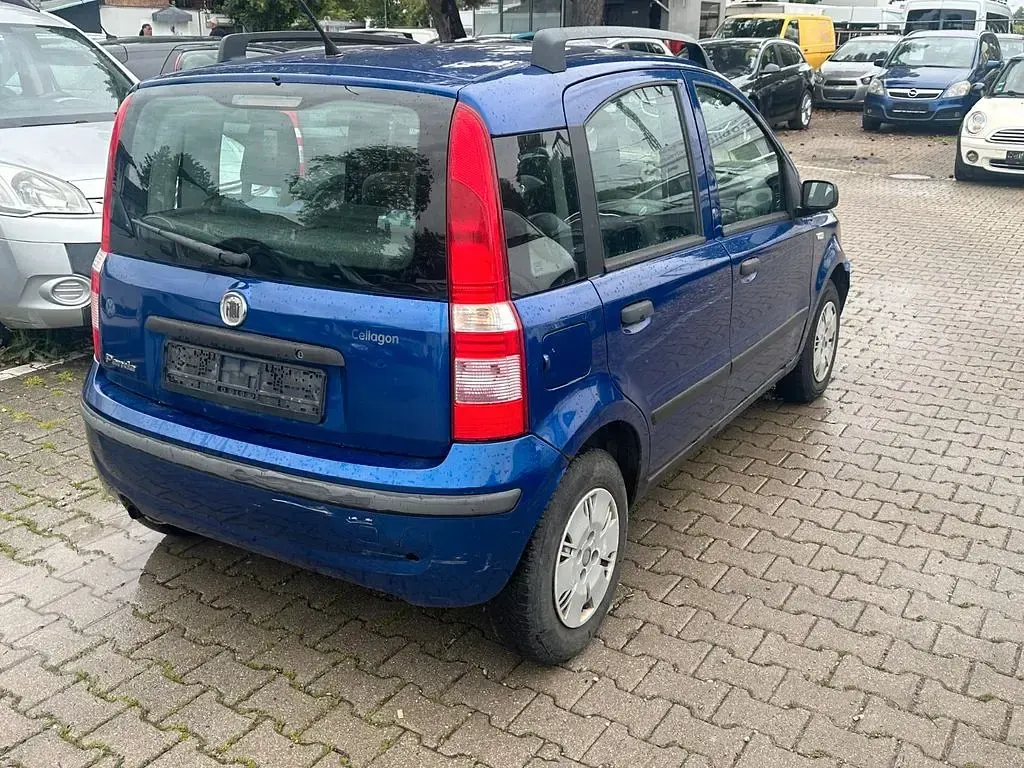 Gebraucht Fiat Panda Dynamic 60 PS (44 kW) 2008 Blau Kleinwagen