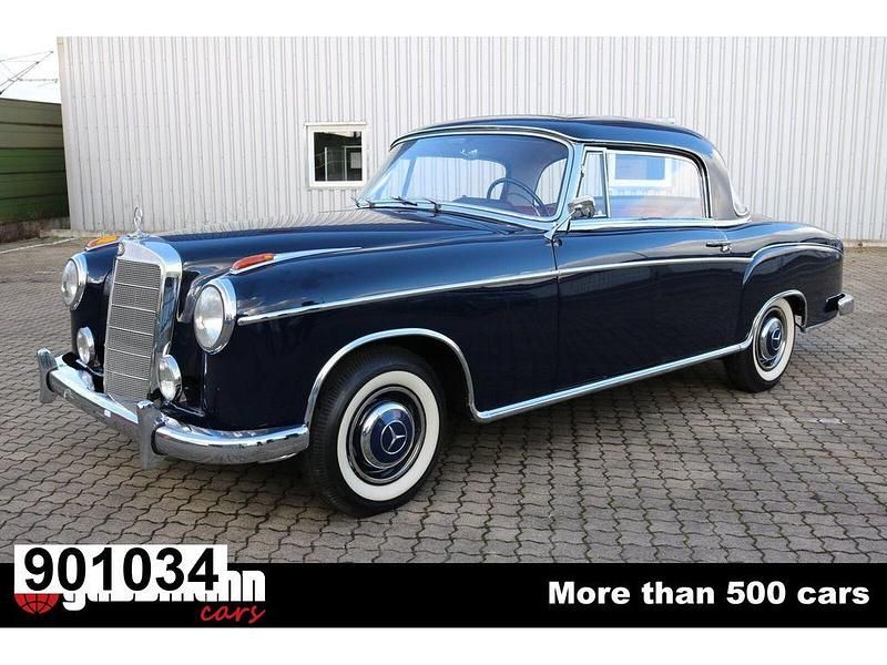 Blau Gebraucht 1958 Mercedes W180 Coupé | 79.900 € - Bild 1/4