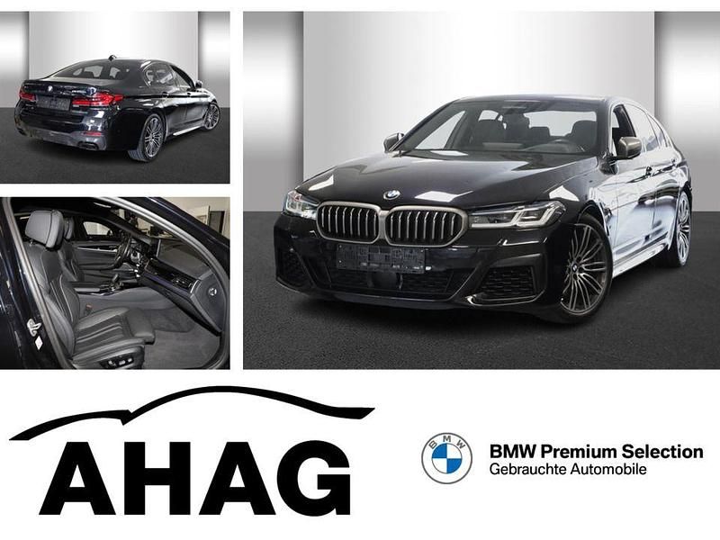 Schwarz Gebraucht 2022 BMW M550 Shadowline Limousine | 56.740 € (Fairer Preis) - Bild 1/4