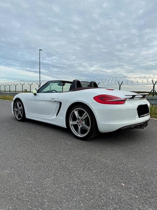 Gebraucht Porsche Boxster 265 PS (194 kW) 2014 Weiß Cabrio