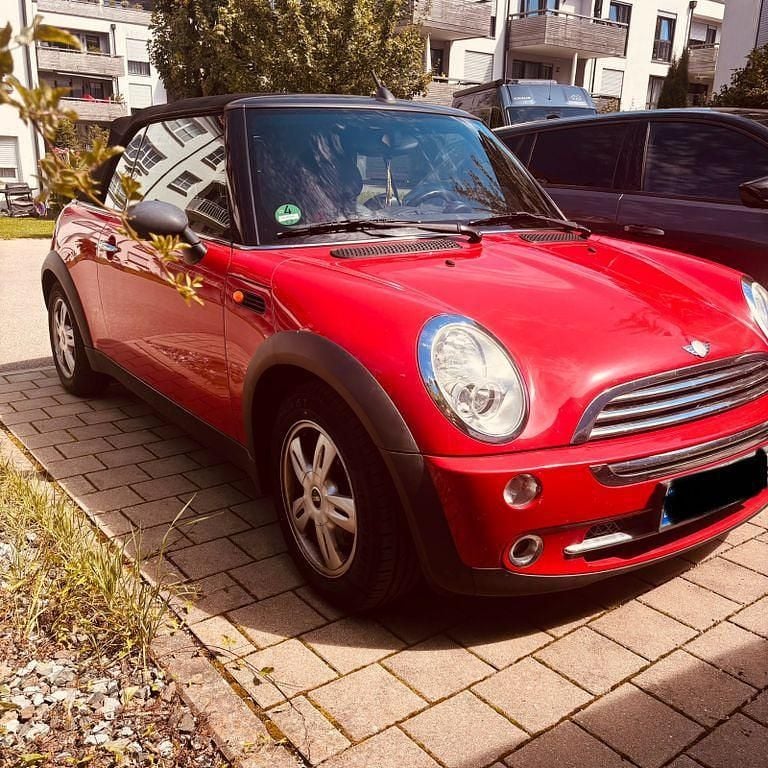 Rot Gebraucht 2008 Mini Cooper Cabriolet Cabrio | 4.999 € (Guter Preis) - Bild 1/4