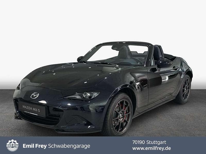 Schwarz Gebraucht 2025 Mazda MX5 Homura-Line Cabrio | 34.850 € (Etwas zu teuer) - Bild 1/4