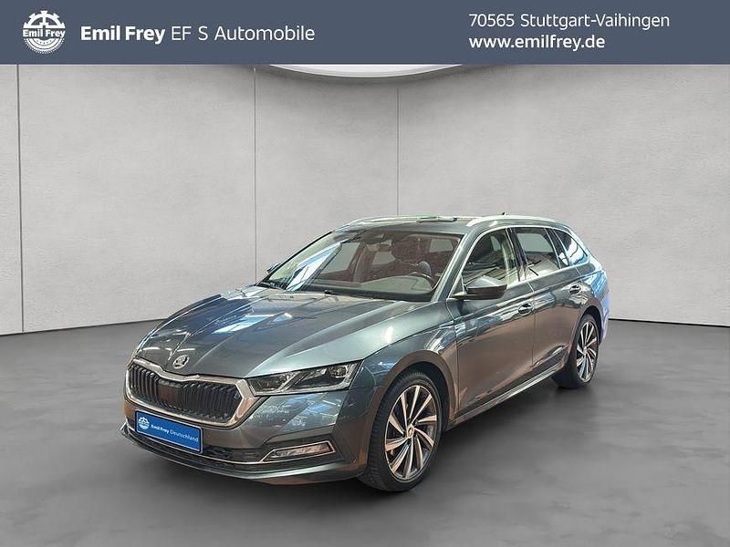 Quartz grey metallic Gebraucht 2021 Skoda Octavia First Edition Kombi | 20.890 € (Fairer Preis) - Bild 1/4