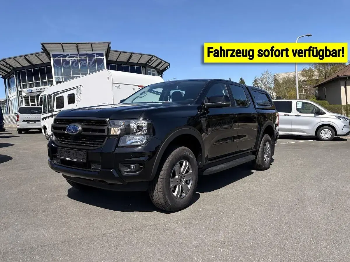 Nowe Ford Ranger XLT 170 KM (125 kW) 2026 Czarny Pickup