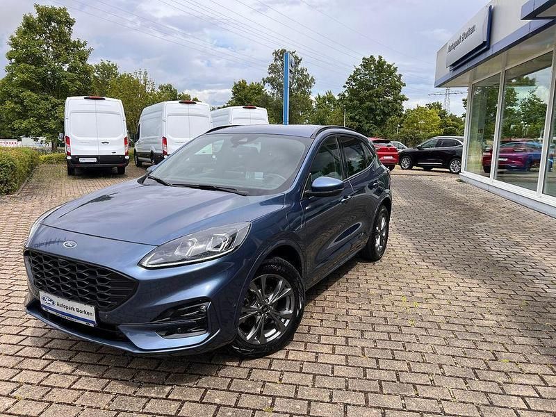 Blau Gebraucht 2022 Ford Kuga ST-Line X SUV | 25.850 € (Guter Preis) - Bild 1/4