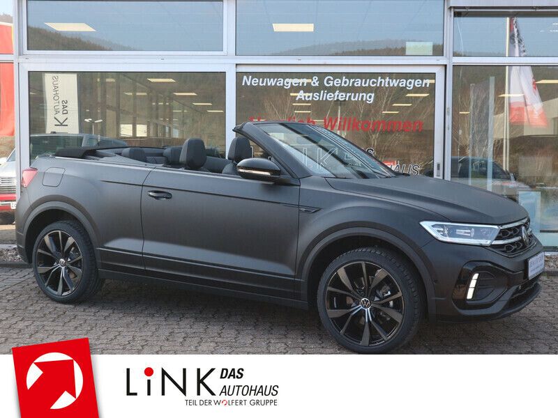 Deep black matt / schwarz Gebraucht 2024 VW T-Roc R-line Edition SUV | 42.850 € - Bild 1/4
