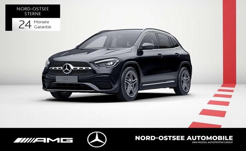 Gebraucht Mercedes GLA200 AMG 150 PS (110 kW) 2021 Metalliclack kosmosschwarz SUV