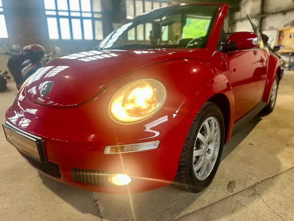 Gebraucht VW New Beetle Cabriolet 116 PS (85 kW) 2006 Rot Cabrio