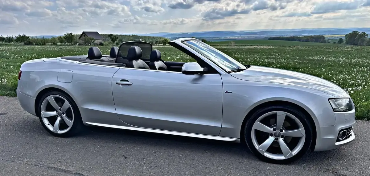 Gebraucht Audi A5 Cabriolet S-Line 240 PS (176 kW) 2010 Silber Cabrio