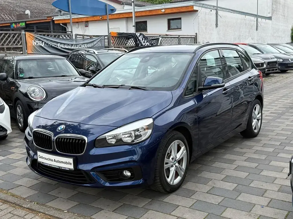Gebraucht BMW 218 Active Tourer Advantage 136 PS (100 kW) 2016 Blau Van / Kleinbus