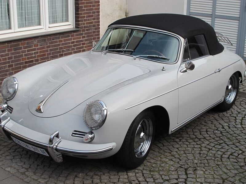 Grau Gebraucht 1961 Porsche 356 Cabrio | 179.000 € - Bild 1/4