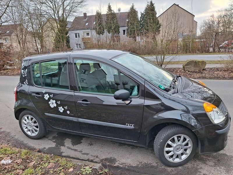 Gebraucht Renault Modus Authentique 75 PS (55 kW) 2007 Schwarz Van / Kleinbus