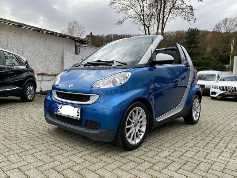 Blau Gebraucht 2009 Smart ForTwo Cabrio Cabrio | 5.299 € (Etwas zu teuer) - Bild 1/4