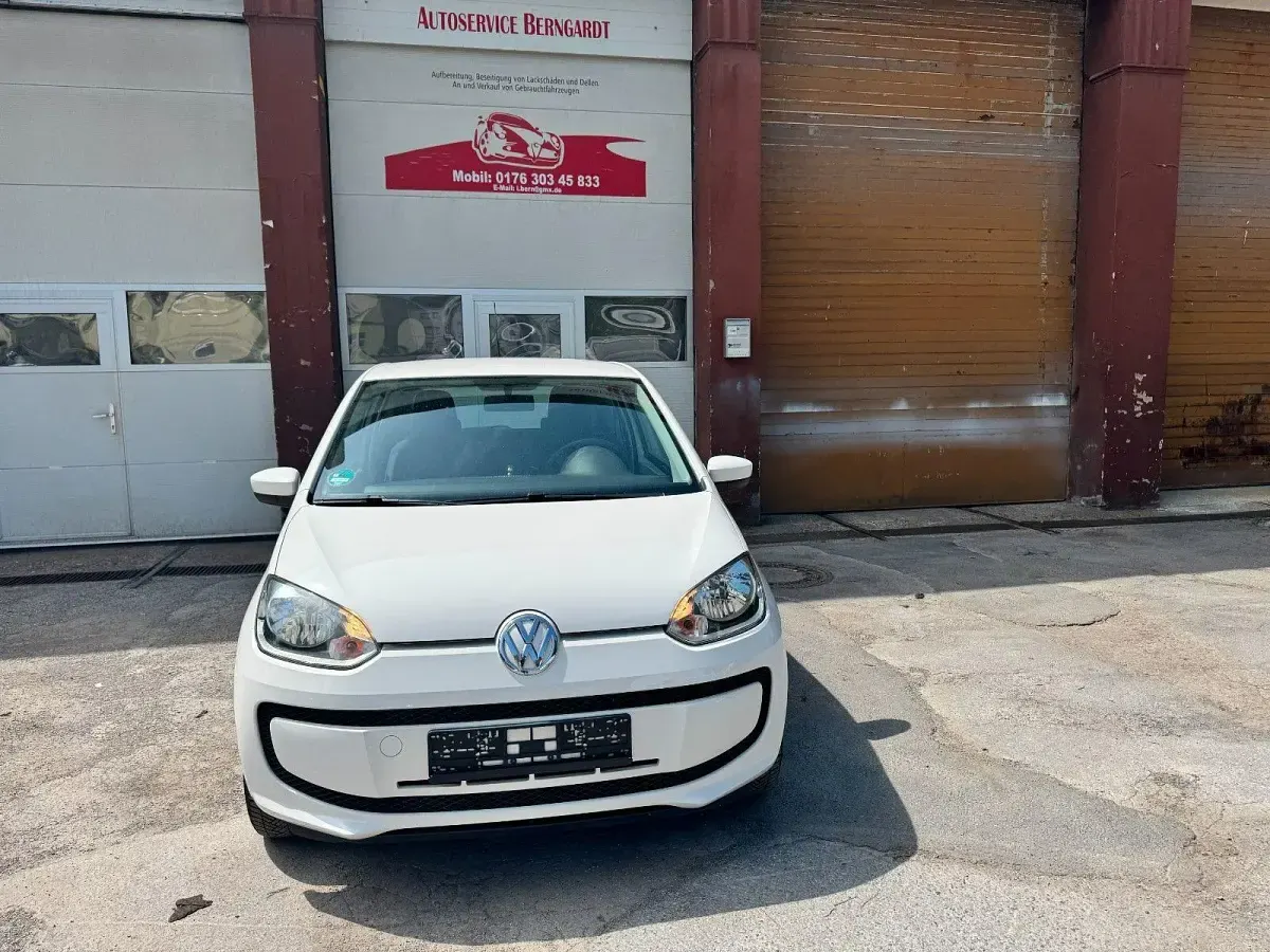 Gebraucht VW up! move up! 60 PS (44 kW) 2012 Weiß Kleinwagen