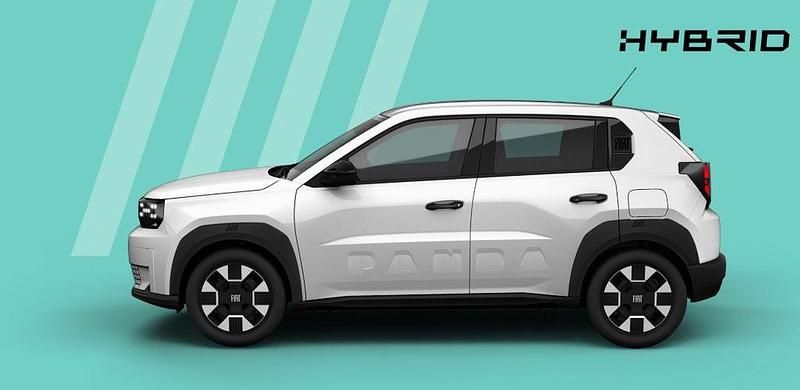 Neu Fiat Panda Icon 101 PS (74 kW) 2025 Weiß Limousine