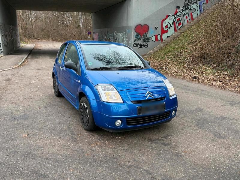 Gebraucht Citroën C2 73 PS (53 kW) 2004 Blau Kleinwagen