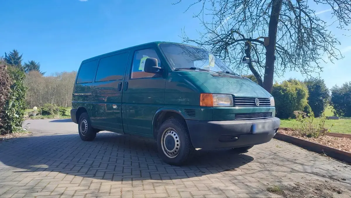 Usado VW T4 68 HP (50 kW) 1998 Verde Van