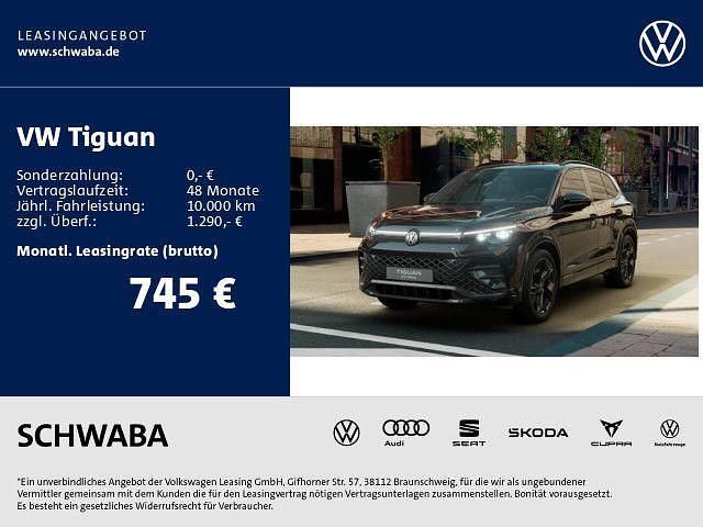 Schwarz Neu 2025 VW Tiguan R-line SUV | 63.090 € - Bild 1/4