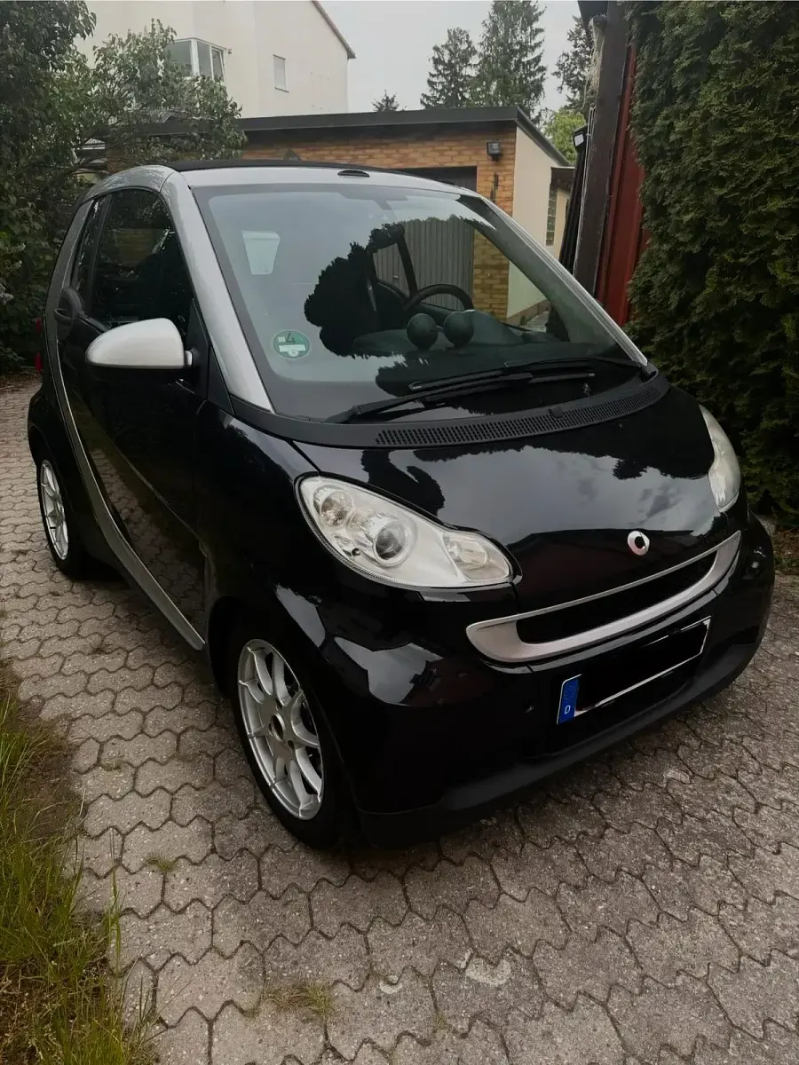 Gebraucht Smart ForTwo Cabrio 45 PS (33 kW) 2008 Schwarz Cabrio