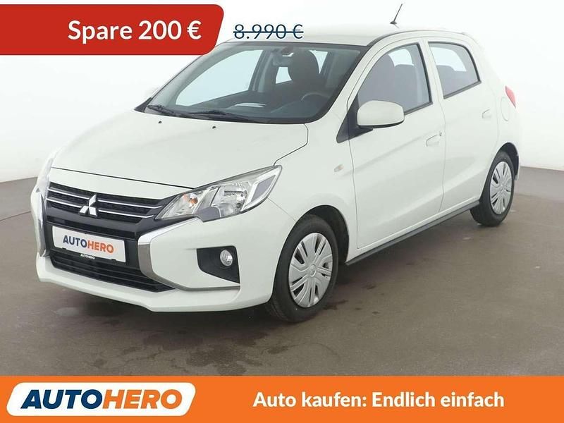 Alpine white Gebraucht 2021 Mitsubishi Space Star Kleinwagen | 8.790 € (Fairer Preis) - Bild 1/3
