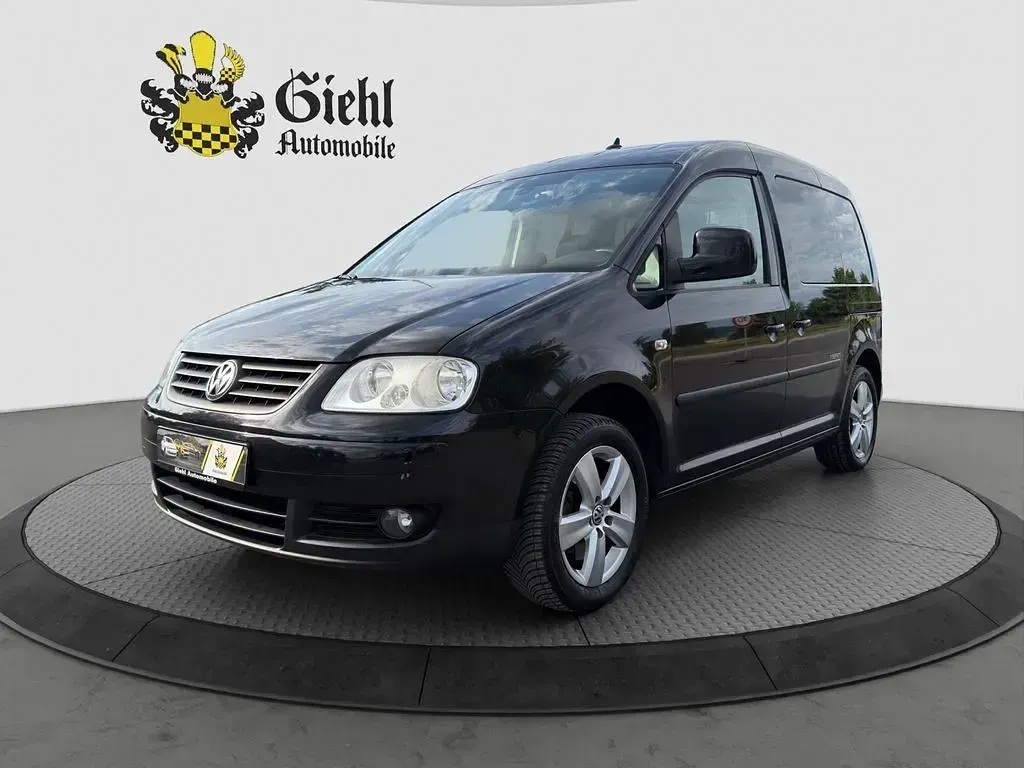 Gebraucht VW Caddy Team 140 PS (102 kW) 2010 Schwarz Van / Kleinbus