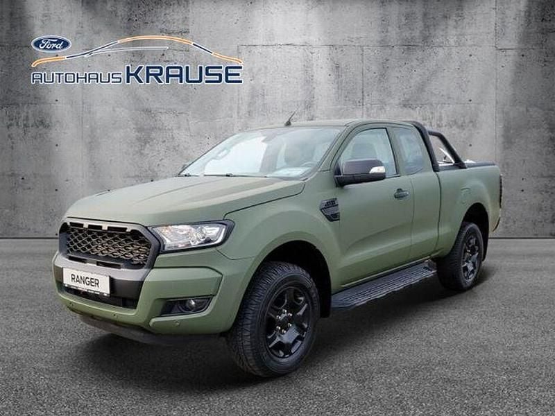 Gebraucht Ford Ranger Limited 200 PS (147 kW) 2018 Natogrün foliert Pickup