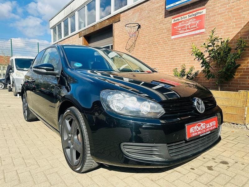 Gebraucht VW Golf VI 80 PS (58 kW) 2009 Schwarz Kleinwagen