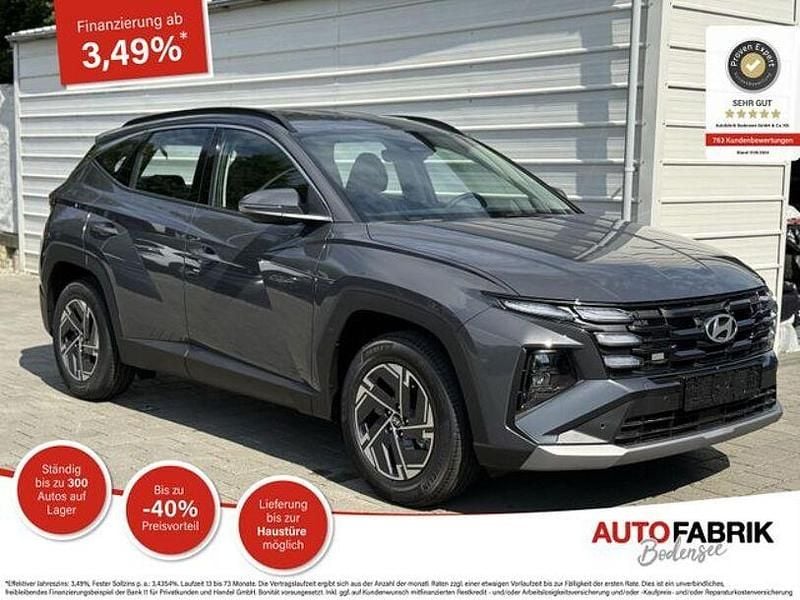 Atlas white Neu 2025 Hyundai Tucson SUV | 27.590 € (Superpreis) - Bild 1/4
