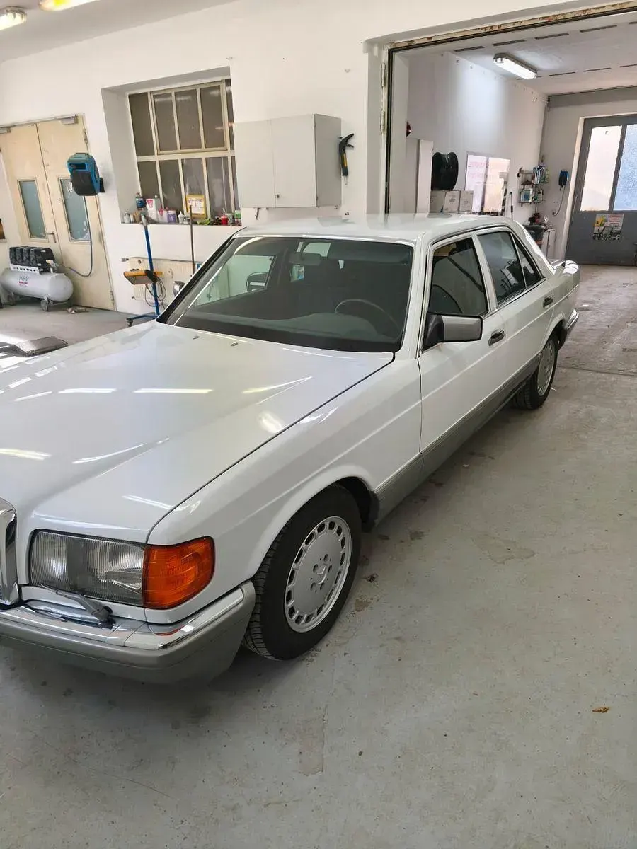 Gebraucht Mercedes S300 188 PS (138 kW) 1986 Weiß Limousine