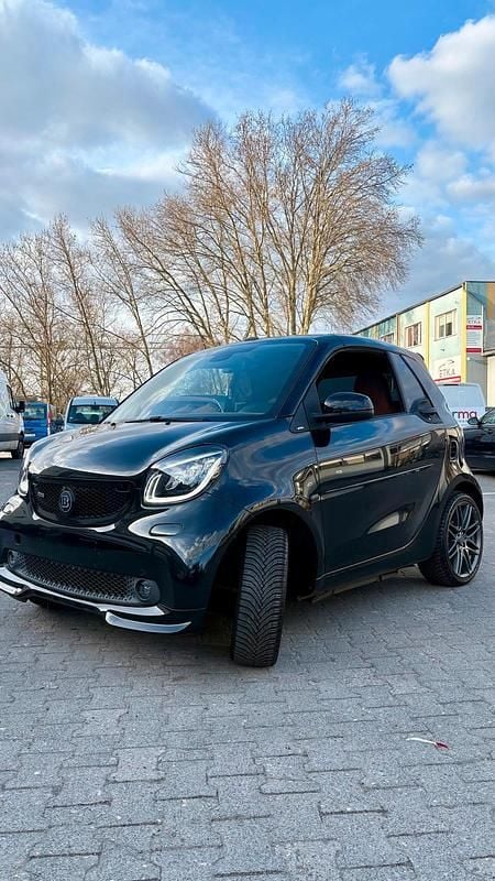 Gebraucht Smart ForTwo Cabrio Brabus 91 PS (66 kW) 2017 Schwarz Cabrio