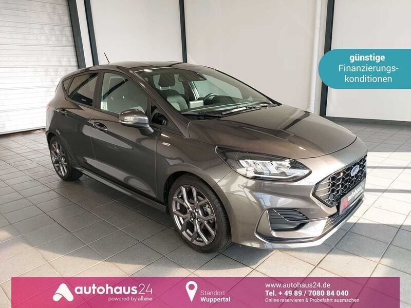 Grau Gebraucht 2022 Ford Fiesta ST-Line Kleinwagen | 14.790 € (Guter Preis) - Bild 1/4