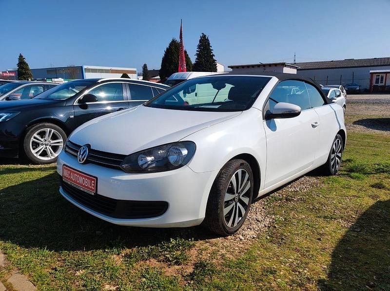 Second-hand VW Golf Basis 160 CP (117 kW) 2011 Alb Cabrio