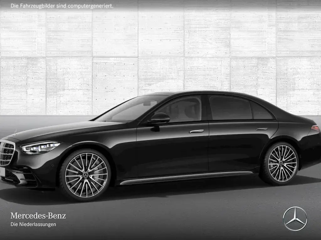 Gebraucht Mercedes S350 AMG 313 PS (230 kW) 2025 Obsidianschwarz Limousine