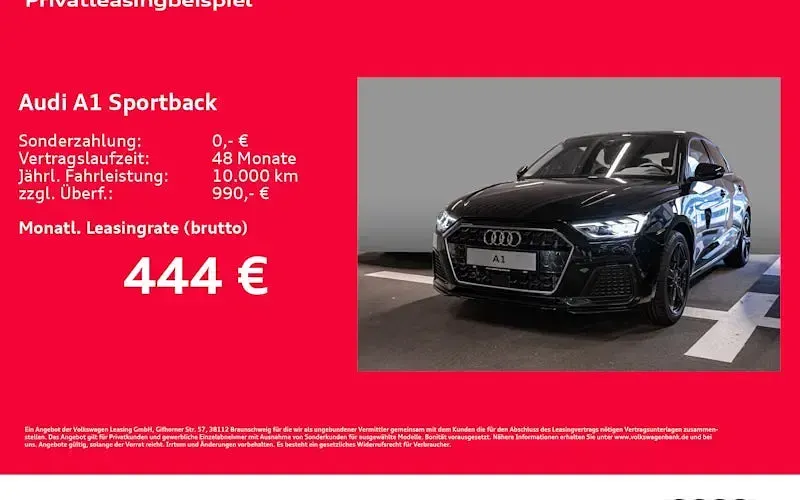 Neu Audi A1 Sportback Advanced 116 PS (85 kW) 2026 Schwarz Kleinwagen