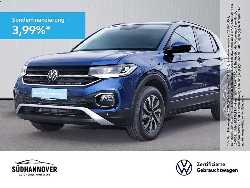 Blau Gebraucht 2022 VW T-Cross Active SUV | 20.280 € (Fairer Preis) - Bild 1/4