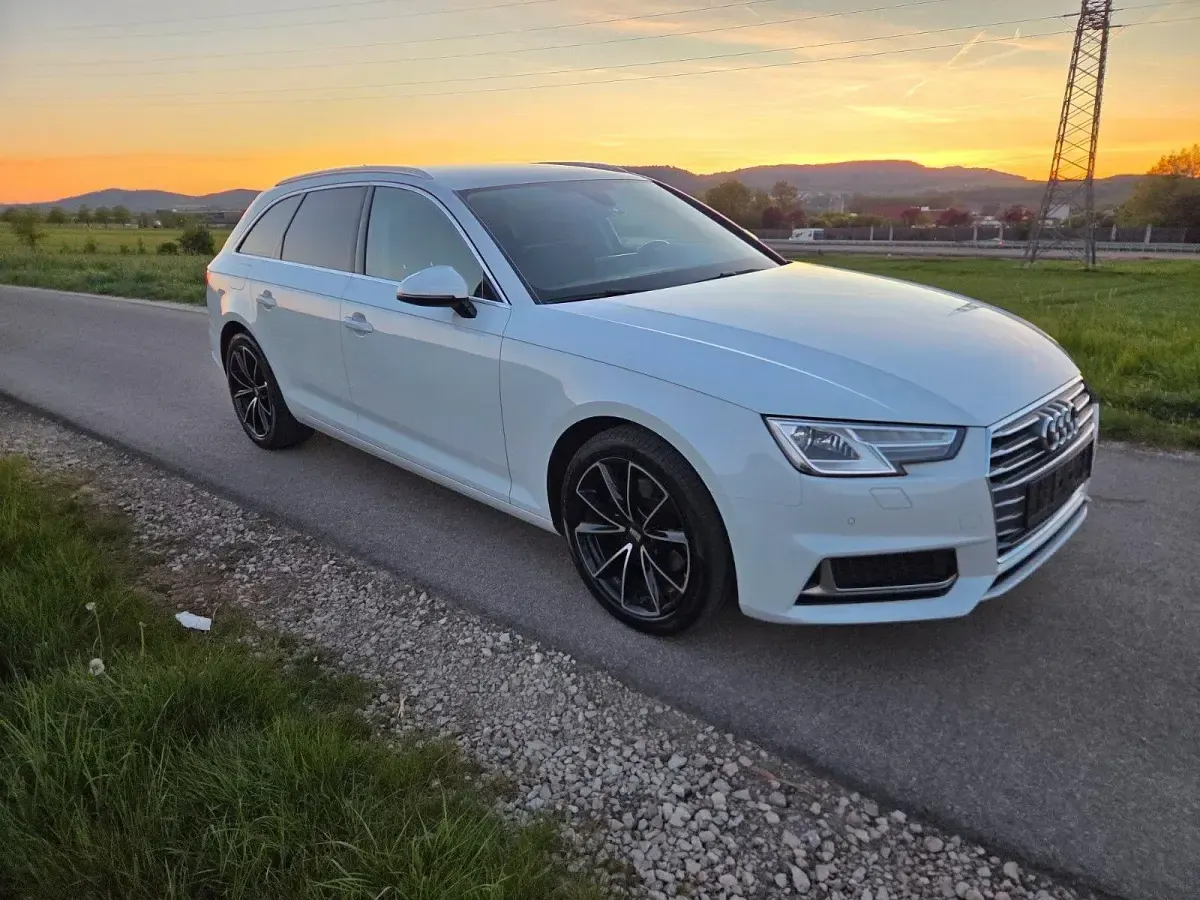 Usata Audi A4 Ambiente 150 CV (110 kW) 2018 Bianco Station wagon