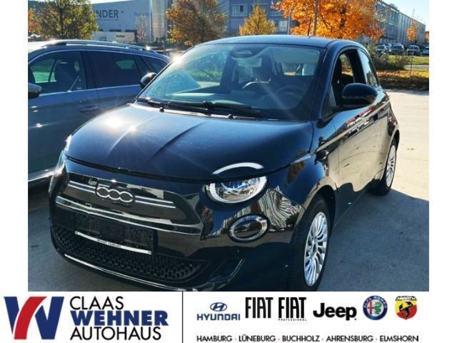 Onyx schwarz) (schwarz Gebraucht 2021 Fiat 500e Action Kleinwagen | 14.430 € (Fairer Preis) - Bild 1/4