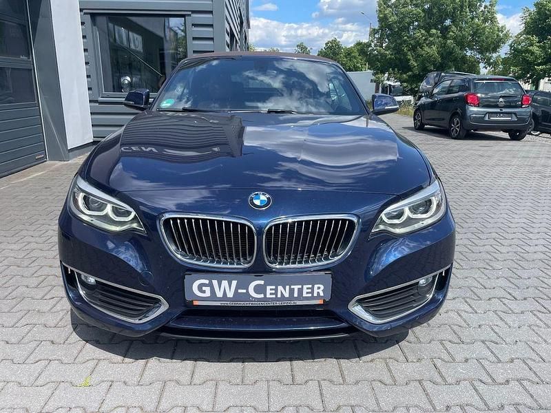 Gebraucht BMW 220 Luxury Line 184 PS (135 kW) 2016 Blau Cabrio