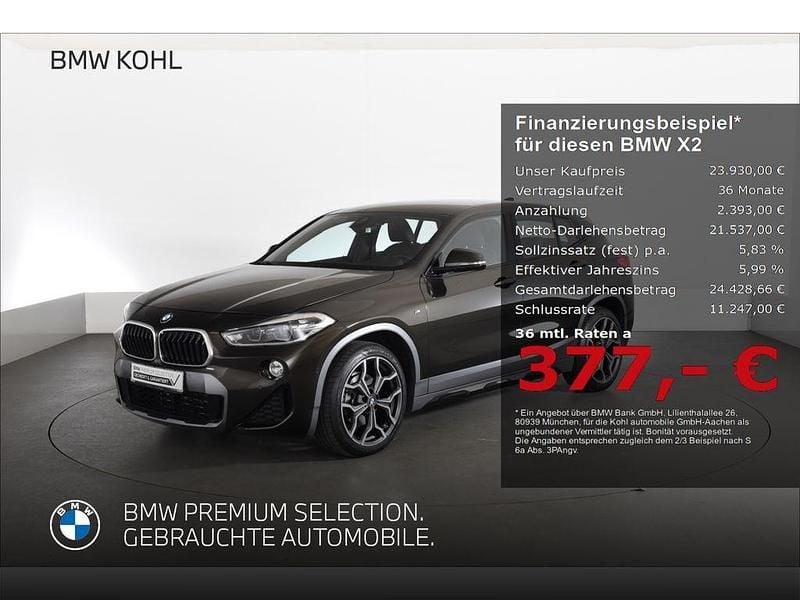 Gebraucht BMW X2 M Sport 150 PS (110 kW) 2019 Gruen SUV