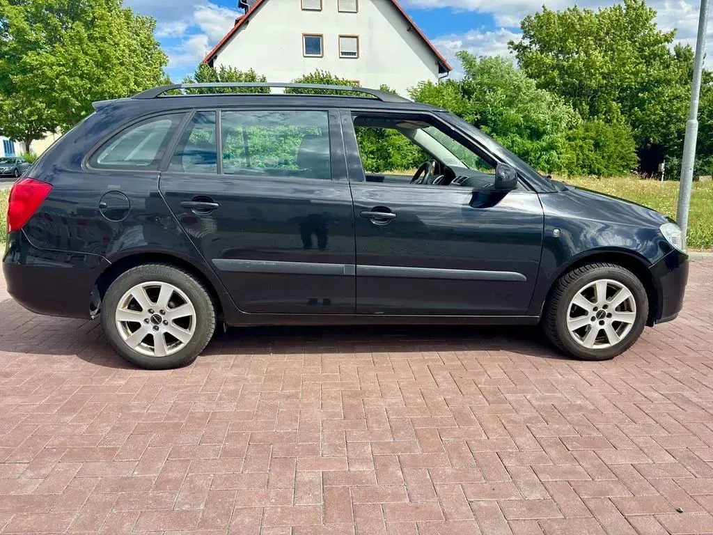 Gebraucht Skoda Fabia 86 PS (63 kW) 2009 Schwarz Kombi